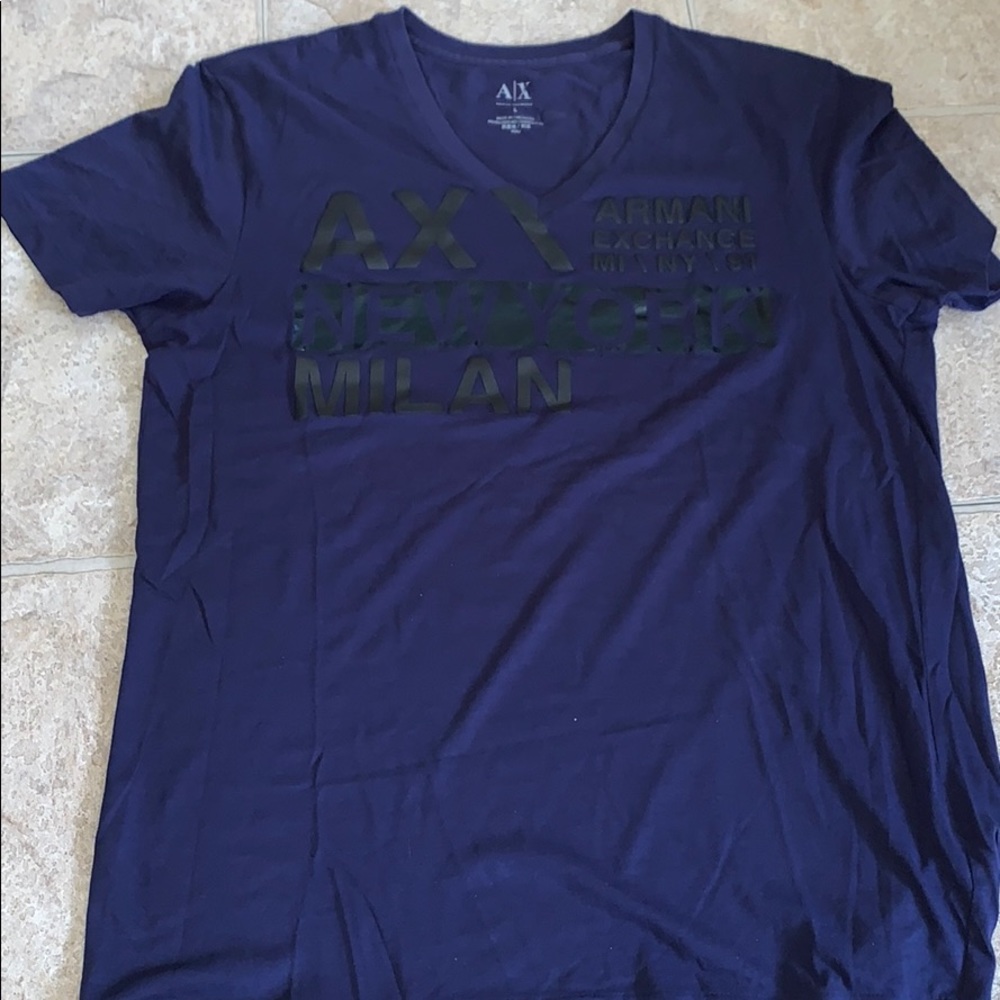 Armani Exchange v-neck t-shirt